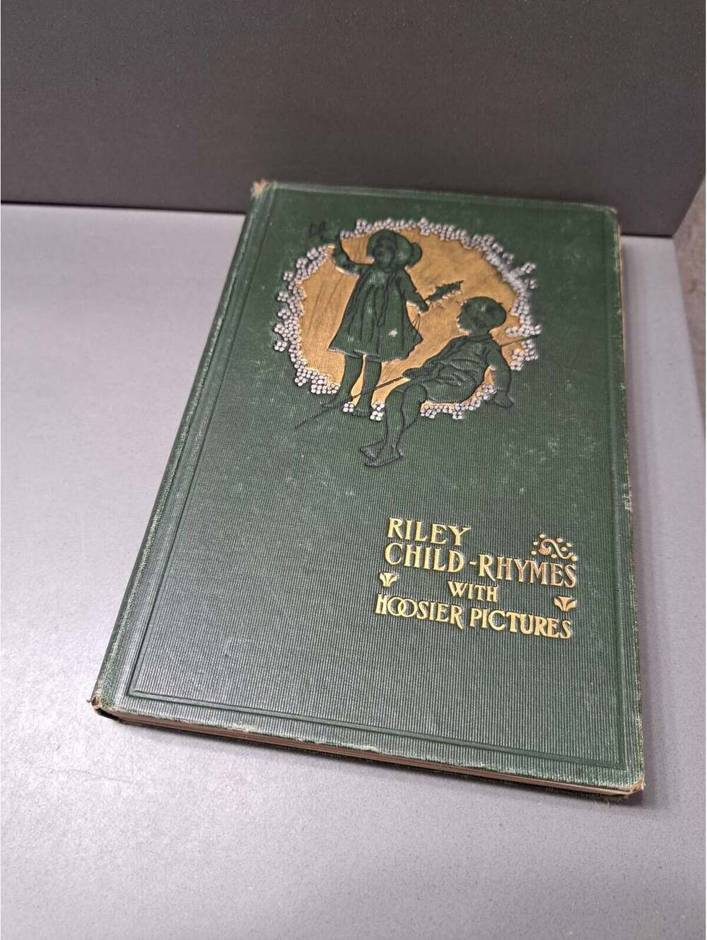 Vintage 1905 Riley Child-Rhymes with Hoosier Pictures by James Whitcomb Riley